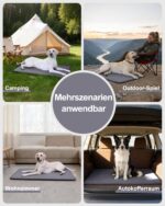 Favodormir Hundematte 105x70cm – Wasserdicht Kunstleder Hundebett für grosse Hunde – Bild 8