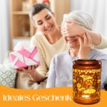 GANDDOBE Frosch Solarlaterne – Wasserfeste LED-Hängeleuchte für Garten & Terrasse – Bild 2