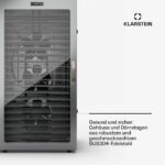 Klarstein Dörrautomat 2000W mit 20 Metallgittern – Professioneller Food Dehydrator mit Touch-Display – Bild 5