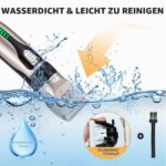 Anluomania Hundeschermaschine Kabellos – Leise Tierhaarschneidemaschine mit Keramikklingen & 4 Führungskämmen – Bild 5