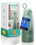 Wemoh Tragbarer Flaschenwärmer 450ml – 100W Schnellaufwärmung mit Selbstreinigung für unterwegs