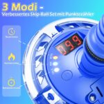 Jofuni Fussball Grösse 4 mit Zähler & Timer – Weiches Innenraum-Trainingsball für Kinder 6-12 – Bild 6