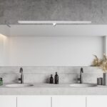 SEBSON LED Spiegelleuchte 80cm – Klemmleuchte & Schranklampe für das Bad, 1100lm, IP44 – Bild 6