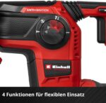 Einhell TP-HD 18/28 Li BL Akku-Bohrhammer – 18 V Brushless mit 4 Funktionen & SDS-plus – Bild 9