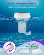 DoXtreme Solar-Poolleuchte schwimmend – IP68 RGB-LED mit 42 Modi & Fernbedienung – Bild 6