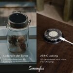 SONNENGLAS Classic 1000ml – Handgefertigte Solar-Laterne mit USB-C aus Südafrika – Bild 5