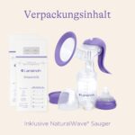 Lansinoh Handmilchpumpe mit 2-Rhythmen-Technologie – Mobiles Abpumpen für Mütter – Bild 7