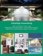 Aigostar LED-Flutlicht 70W 6300lm Kaltweiss IP65 – Wasserdichter Aussenstrahler für Garten & Hof – Bild 6