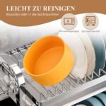 Erhöhter Hundenapf 850 ml Keramik mit Bambusgestell – Ergonomisch für Senioren – Bild 5