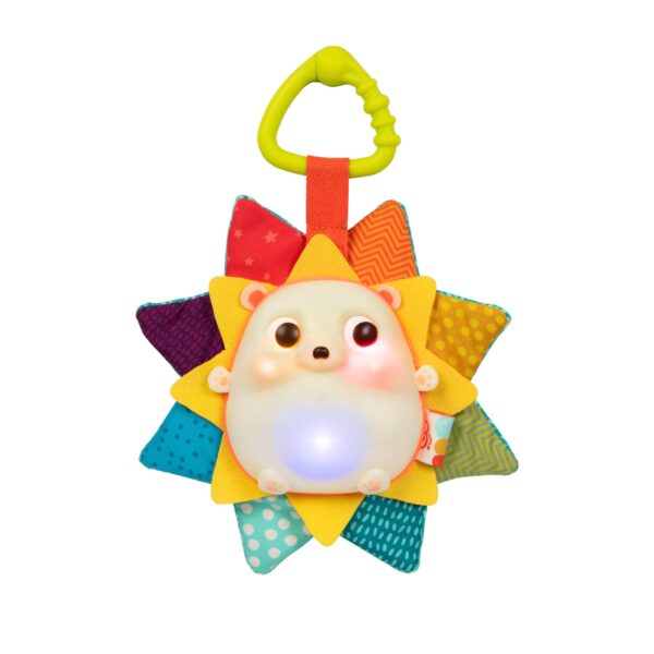 B. toys RainGlow Buddy – Musikalisches Babyspielzeug mit Licht & Knisterstoffen