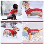 Kuoser Hundejacke XXL – Wasserdichte Winterweste mit Fleecefutter für grosse Hunde – Bild 7