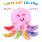 hopihy 3er Set Color Sorting Spielzeug – Montessori Sensorisches Lernspiel für Kinder ab 3 Jahren – Bild 2