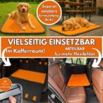 Clever Dreams Hundedecke Auto Rückbank – Wasserdichter Autoschutz mit abnehmbarer Schmutzfangmatte – Bild 8