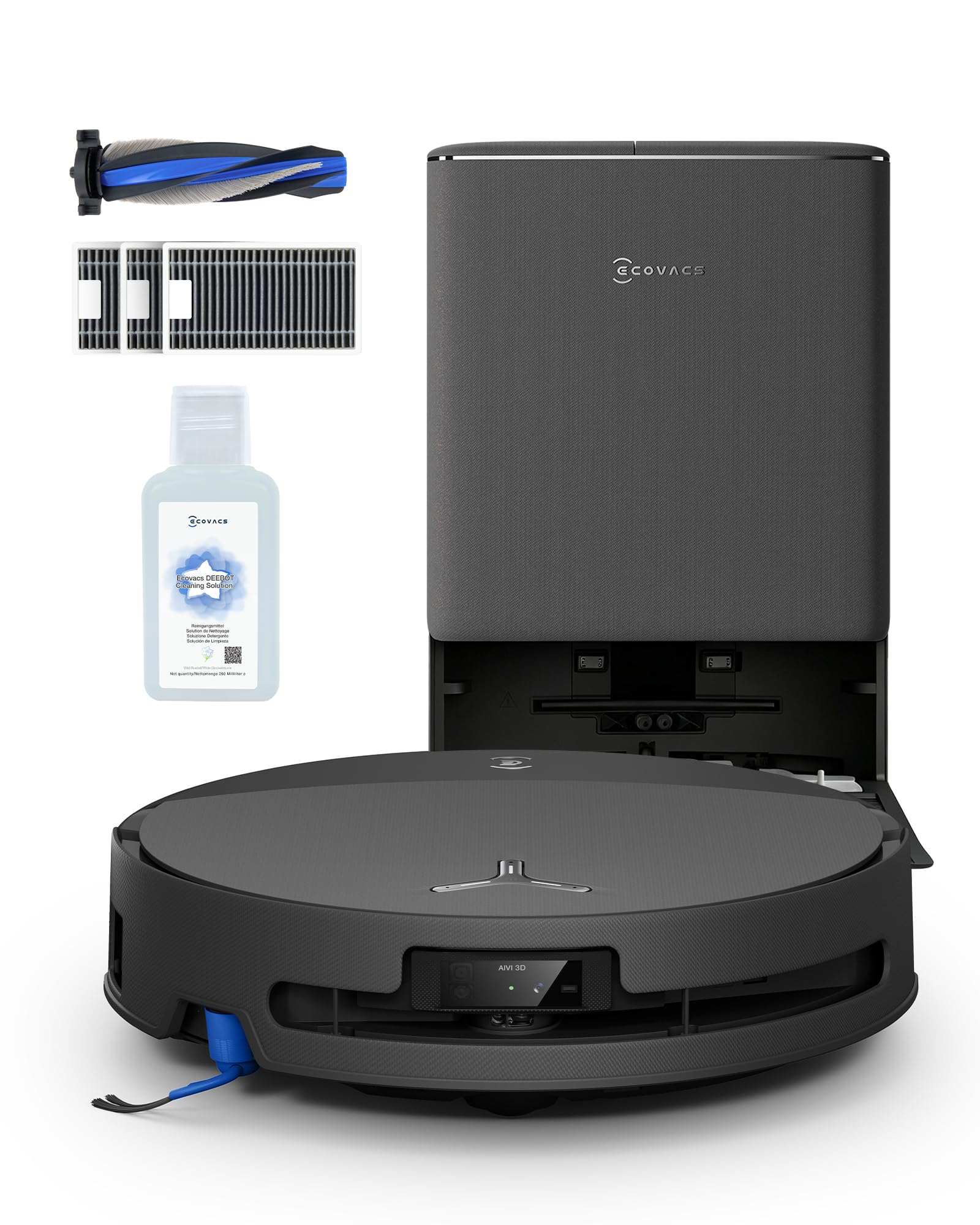 ECOVACS T90 PRO OMNI Saugroboter mit Wischfunktion – 30.000 Pa & PowerBoost Ladung