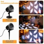 3D Halloween Projektor Outdoor – Dynamische Geistereffekte mit LED-Technologie für Haus & Garten – Bild 4