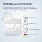 Julius Zöllner Babybettwäsche 100% Baumwolle Safari – OEKO-TEX zertifiziert, Made in Germany – Bild 3