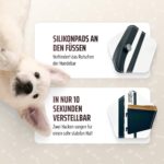 PetVita Hundenapf-Futterstation mit 12-fach Höhenverstellung – Wandmontierbar – Bild 5