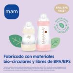 MAM Easy Start Anti-Kolik-Flasche 160 ml mit SkinSoft-Silikonaufsatz – für Neugeborene ab 0 Monaten – Bild 6
