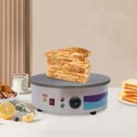 LKHDONG Crepesmaker 3000W mit 45 cm Gusseisenplatte – Profi-Gerät 50-300°C – Bild 5