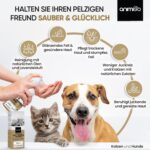 animigo Hunde- & Katzenshampoo 500 ml mit Kokos & Aloe Vera – Sanfte Fellpflege für alle Rassen – Bild 9