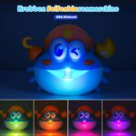 iKidiki Badespielzeug Seifenblasenmaschine mit LED-Lichtern – Badespass für Kinder ab 1 Jahr – Bild 2