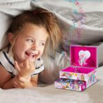 CRAZE Galupy Unicorn Spieluhr Schmuckkästchen – Drehbares Einhorn mit Spiegel für Mädchen – Bild 6