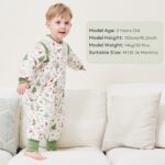 Looxii Baby Winterschlafsack 80 cm mit Beinen – 3.0 Tog Baumwolle für 18–36 Monate – Bild 7