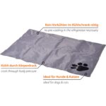 dobar Kühlmatte 99,5 x 70 cm – Selbstkühlende Hundedecke für Hunde & Katzen – Bild 4