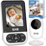 GHB Babyphone mit Kamera 2,8 Zoll – Infrarot-Nachtsicht & 35h Akkulaufzeit
