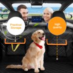 DATEFUN Kofferraumschutz für Hunde – 190x102 cm Universaldecke mit Seitenschutz – Bild 6