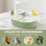BAODBF Automatische Vogeldusche mit USB Kreislaufsystem – Vogelbad für Wellensittiche & Papageien – Bild 7