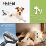 PetPäl Unterfellbürste für Hunde & Katzen – Effektive Fellpflege mit Ergo-Griff – Bild 4