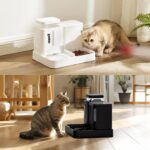 ZOMISIA Automatischer Futterspender 3L 2-in-1 – Schwerkraft Futterautomat für Katzen & Hunde – Bild 8