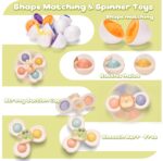 Majabike Montessoriii 7-in-1 Babyspielzeug-Set – 38-tlg. Motorikspielzeug ab 6 Monaten – Bild 4