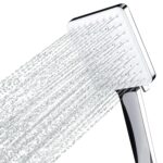 Newentor Regendusche mit 6 Strahlarten – Hochdruck Duschkopf wassersparend für Hartes Wasser