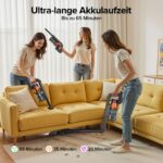 Lubluelu G30 Akku-Staubsauger kabellos 55 kPa – 2-in-1 Ladestation, bis 65 Min Laufzeit – Bild 7