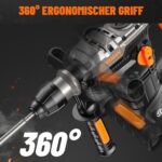 DOVAMAN RH15A SDS-Plus Bohrhammer 1500W – Professionelle Schlagkraft für Beton & Mauerwerk – Bild 6