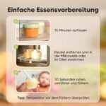KeaBabies 12er-Pack Babybrei Glasbehaelter 120ml – Leckfrei & Mikrowellengeeignet – Bild 9