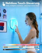 Gotopceed IP65 Wasserdichte Duschlampe mit 10.000mAh Akku – RGB Deckenleuchte ohne Bohren – Bild 5