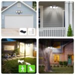 UME Solar-Aussenleuchte mit 302 LEDs & Bewegungsmelder – 3000 lm Flutlicht für Garten – Bild 8