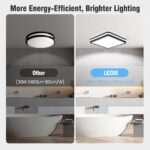 LEZOE LED Deckenleuchte mit Radar Bewegungsmelder IP65 – 30W/4500lm Feuchtraum – Bild 6