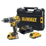 DEWALT 18V Schlagbohrschrauber Brushless mit 2x2,0Ah Akkus & TSTAK-Koffer