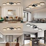 Liyabber 94cm LED Deckenleuchte Dimmbar – 54W Wohnzimmerlampe mit App-Steuerung & Memory Funktion – Bild 6
