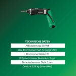 HiKOKI Akku-Knickschrauber 3.6 V – 21 Drehmomentstufen mit LED für präzise Heimwerker-Projekte – Bild 4
