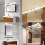 Azhien LED Spiegelleuchte 40cm 10W 820lm Kaltweiß – Badezimmerleuchte IP44 mit 3in1 Montage – Bild 7