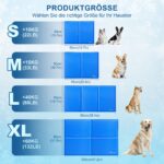 Angelpet Kühlmatte M 65x50cm – Selbstkühlende Gelmatte für Hunde & Katzen – Bild 8