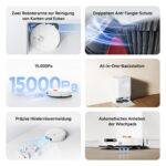 XIAOMI H50 Pro Saugroboter mit Wischfunktion – 15.000 Pa Saugkraft & Selbstreinigung – Bild 2