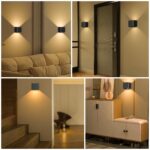 GuKKK 2er Set LED-Wandlampe mit Bewegungsmelder – Kabellose Akku-Wandleuchte 3000K – Bild 4