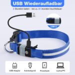 MASBRILL LED-Hundehalsband aufladbar – Sichtbarkeit bis 500 m für nächtliche Spaziergänge – Bild 4