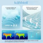 Landemor Kühlmatte 61x45cm – Selbstkühlend für Hunde & Katzen, Waschbar & Tragbar – Bild 4